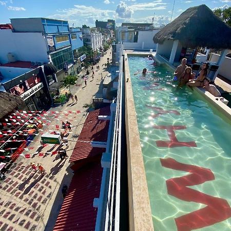 Why Not Rooftop Party Hostel プレヤデルカーメン エクステリア 写真