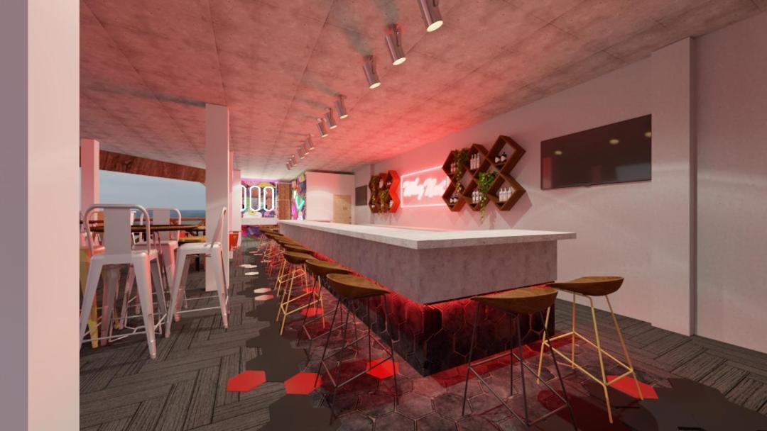 Why Not Rooftop Party Hostel プレヤデルカーメン エクステリア 写真