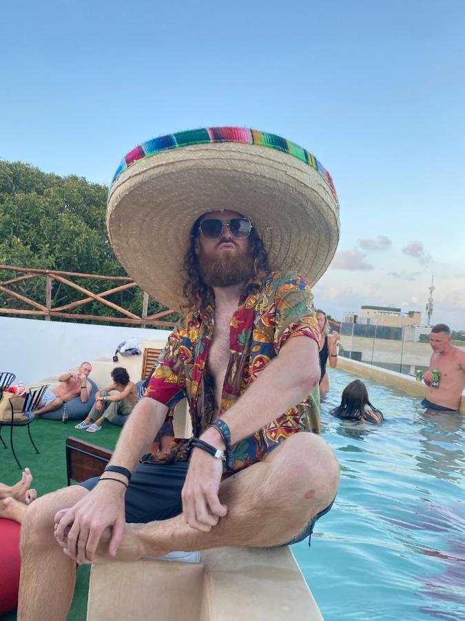 Why Not Rooftop Party Hostel プレヤデルカーメン エクステリア 写真